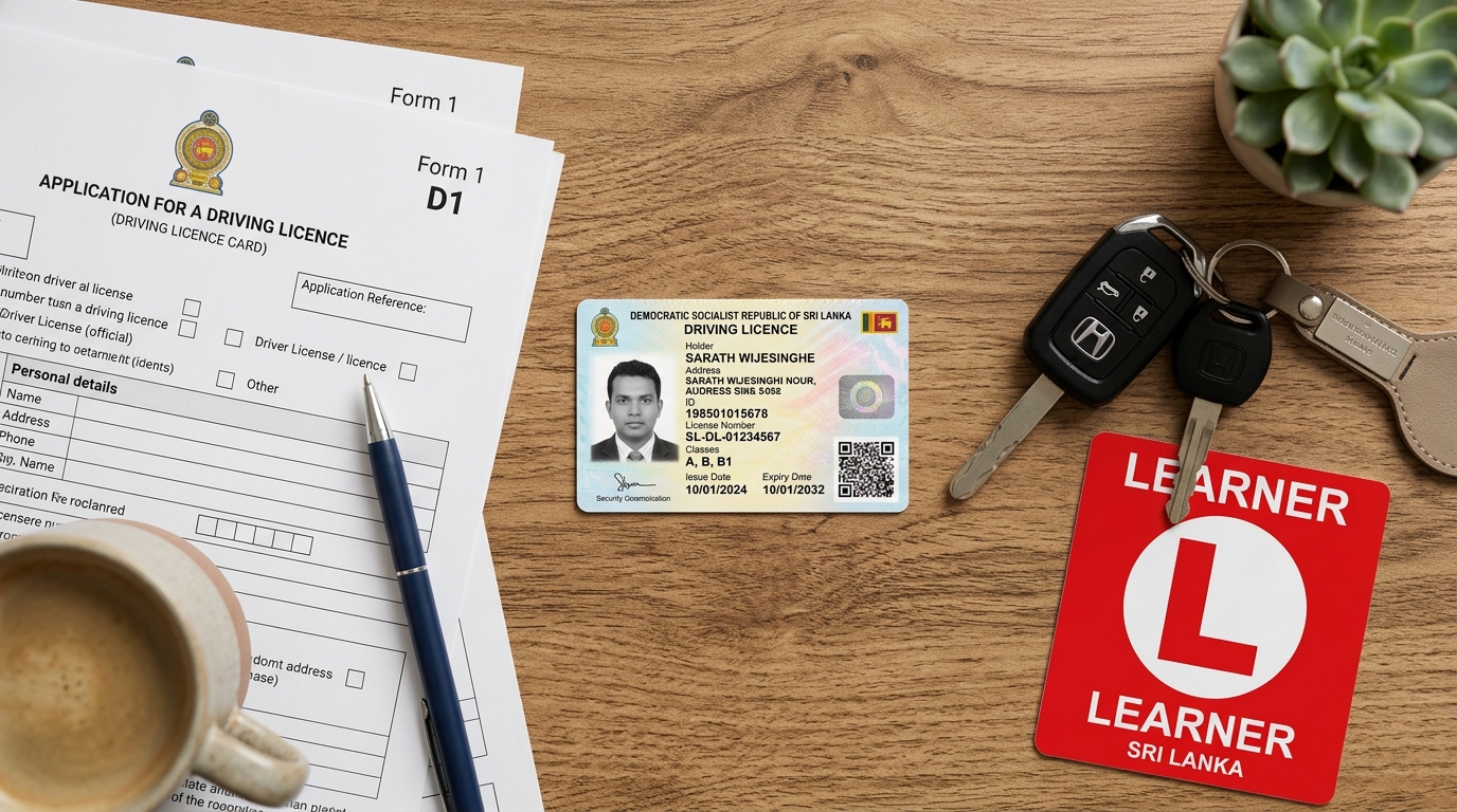 The Complete Step-by-Step Guide to Getting a Sri Lankan Driving Licence